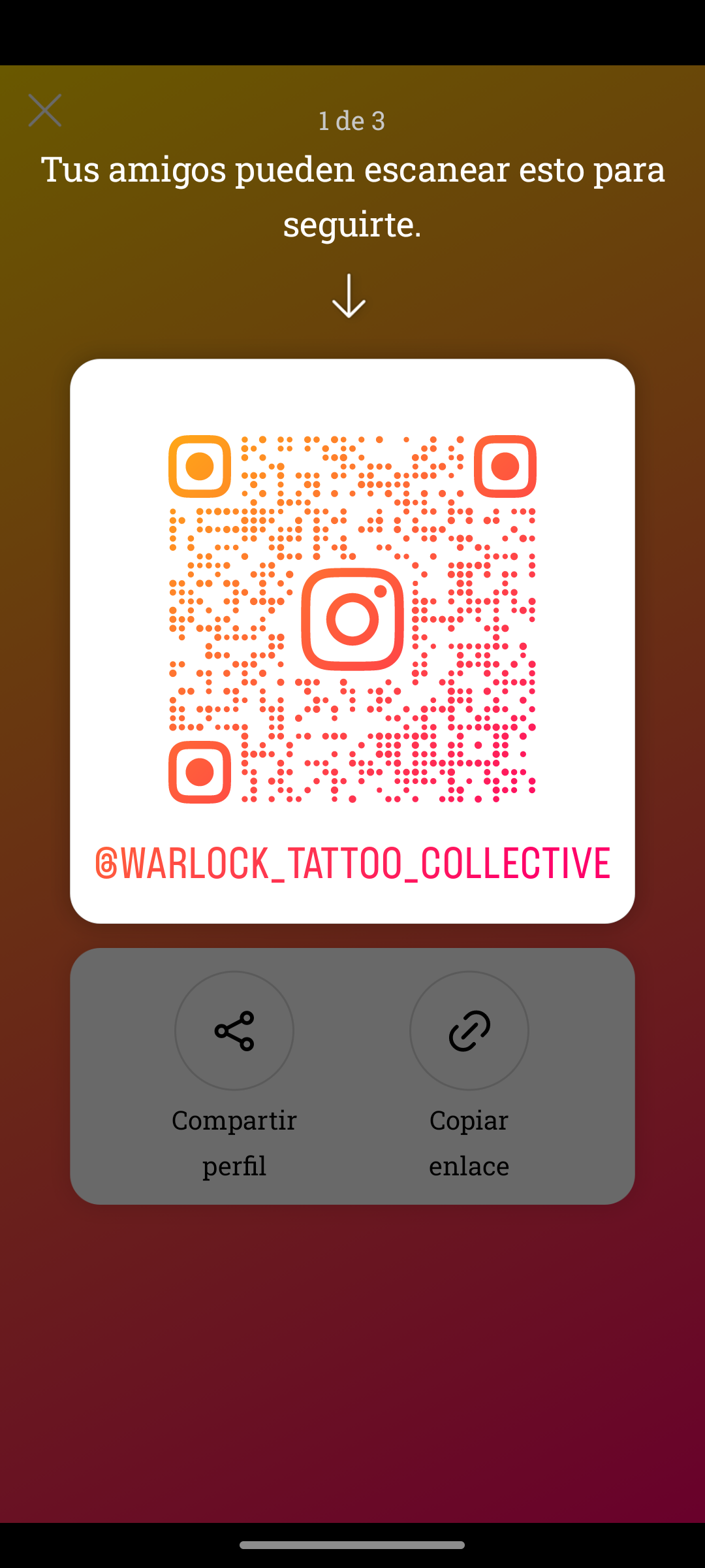 QR warlock tattoo collecttive 