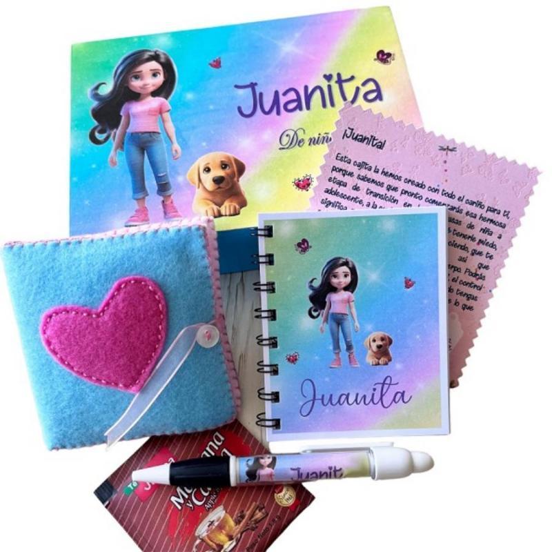 KIT DE NIÑA A MUJER PERSONALIZADO