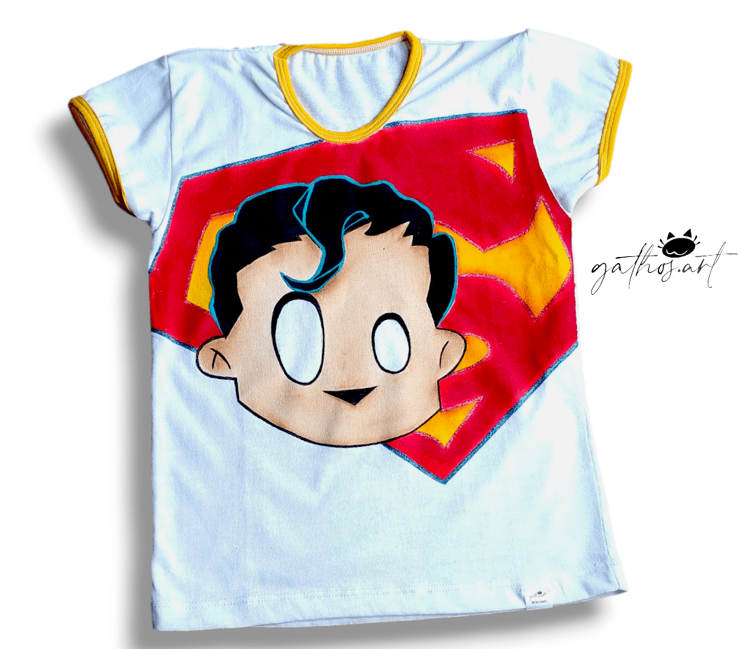 Camiseta pintada a mano